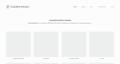 Desktop Screenshot of concrete-project.com